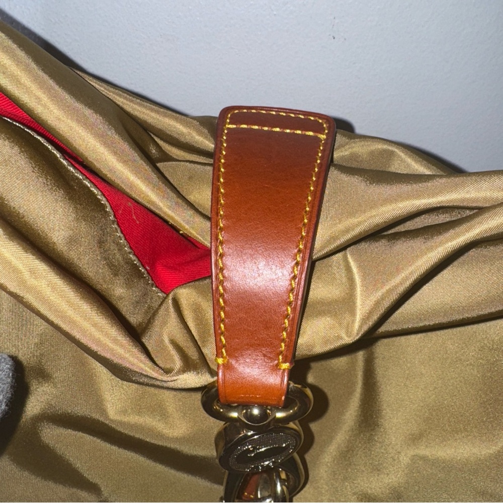DOONEY & BOURKE Belvedere Nylon with Leather‎ Trims Hobo Shoulder Bag - Picture 8 of 14